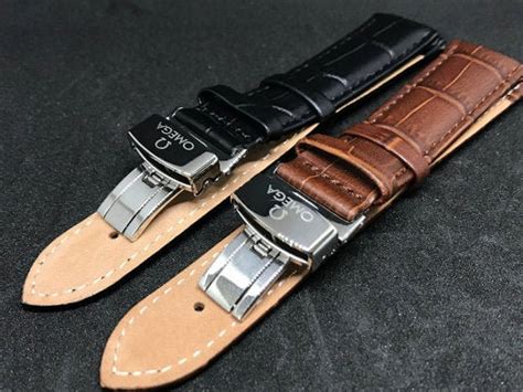 omega watch strap sizes|omega 20mm leather strap.